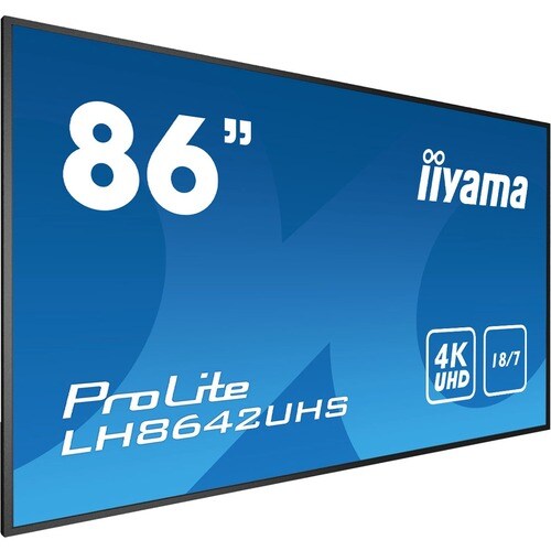 iiyama ProLite LH8642UHS-B3 218,4 cm (86 Zoll) LCD Digital-Signage-Display - Cortex A53 - 3 GB DDR4 SDRAM - 32 GB HDD - 38