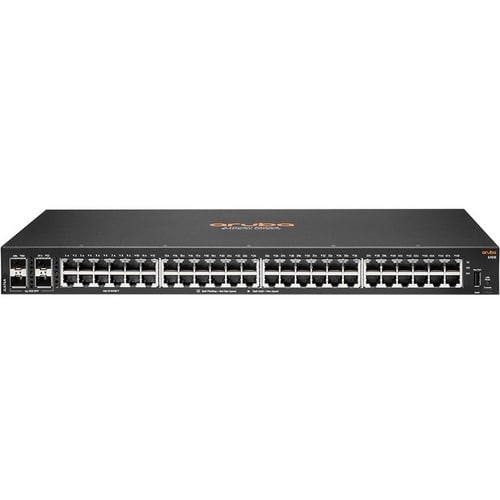 HPE 6100 48 Ports Ethernet Switch - 3 Layer Supported - Modular - 44.20 W Power Consumption - Twisted Pair, Optical Fiber 