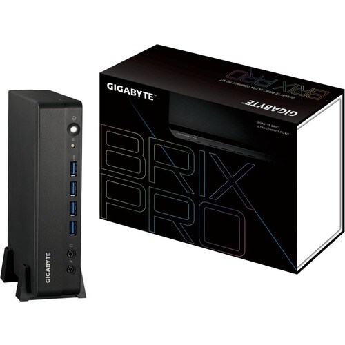 Sistema barebone Gigabyte BRIX Pro GB-BSi5-1135G7 - Mini PC - Intel Core i5 11a generación i5-1135G7 Quad-core (4 Core) - 
