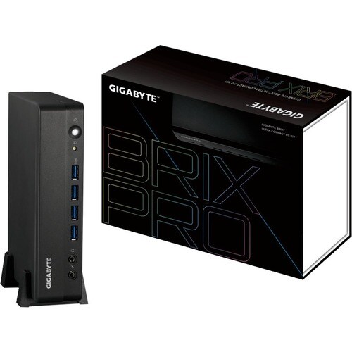 Sistema barebone Gigabyte BRIX Pro GB-BSI3-1115G4 - Mini PC - Intel Core i3 11a generación i3-1115G4 Dual-core (2 Core) - 