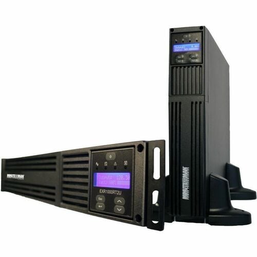 Minuteman EXR3000RTHVNC 3000VA Rack/Tower UPS - 2U Rack/Tower, Wall Mountable - 3.70 Minute Stand-by - 230 V AC Input - 20