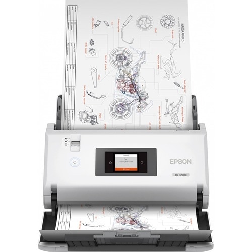 Escáner de superficie plana Epson DS-32000 - Gran formato - 1200 ppp Óptico - 30 bits Color - 24-bit Escala de grises - 90