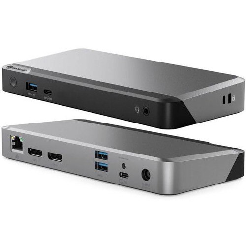 Alogic MX2 Docking Station - for Notebook/Monitor - 65 W - USB Type C - 2 Displays Supported - 4K, 5K - 3840 x 2160 - 4 x 