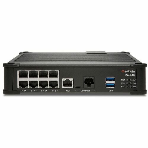 Palo Alto PA-440 Network Security Appliance - AI/ML Security - 8 Port - 1000Base-T - Gigabit Ethernet - 2.60 Gbit/s Firewa