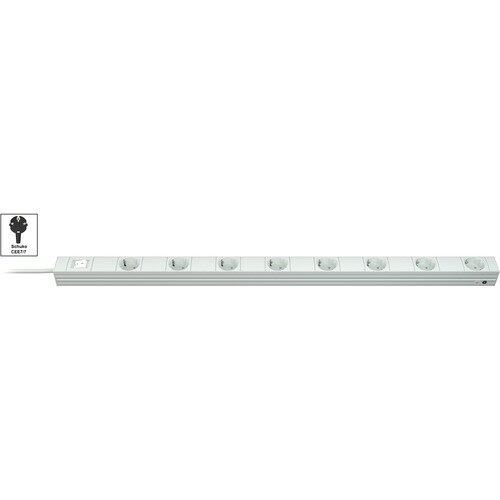 VERTIV DI-STRIP PDU - Basis - CEE 7/7 (SCHUKO) - 8 x Schuko - 16 A - 120 V AC, 230 V AC Eingang - 1U - Vertikal - Rackmount