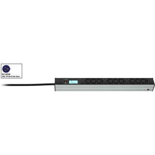 VERTIV DI-STRIP PDU - Basis - IEC 60309 16A 1P+N+G - 9 x IEC 60320 C13 - Horizontal/Vertikal - Rackmount