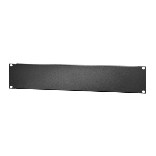 APC by Schneider Electric Easy Rack 2U Metal Blanking Panel,10pk - Metal - Black - 2U Rack Height - 10 - 44.4 mm Height x 
