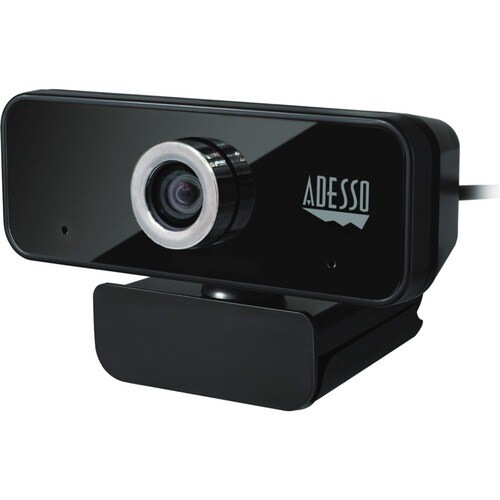 Adesso CyberTrack 6S Webcam - 8 Megapixel - 30 fps - USB 2.0 - TAA Compliant - 3840 x 2160 Video - CMOS Sensor - Manual Fo