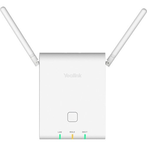 Yealink W90DM IP DECT DECT Manager - Pearl White - 300 m Range - 250 x Handset Supported - 250 Simultaneous Calls