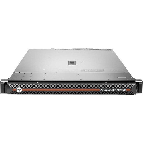 Vertiv AVOCENT ADX-MP1000DAC-400 KVM Switchbox - Compatível com TAA - 2 x Rede (RJ-45) - VGA - 1U - Montável sobre rack