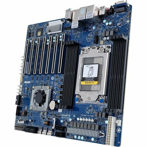 GIGABYTE MC62-G40 Workstation Motherboard - AMD WRX80 Chipset - Socket sWRX8 - SSI CEB - Ryzen Threadripper PRO, Ryzen 3 P