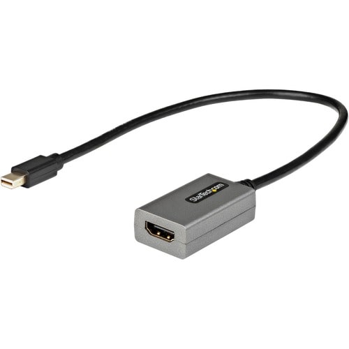 StarTech.com MDP2HDEC. Kabellänge: 0,331 m, Anschluss 1: Mini DisplayPort, Anschluss 2: HDMI Typ A (Standard). Gewicht: 24