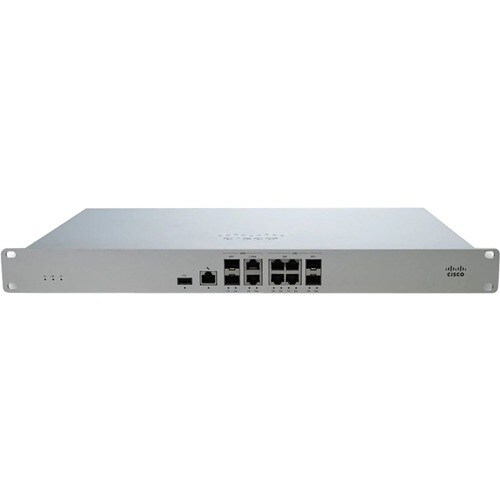 Meraki MX95 Network Security/Firewall Appliance - 6 Port - 2.5GBase-T, 10GBase-X - 10 Gigabit Ethernet - 5 x RJ-45 - 4 Tot
