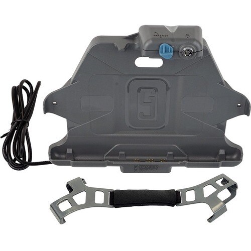 Gamber-Johnson Pogo Pin Docking Station für Tablet-PC - Schwarz - 2 x USB-Anschlüsse - 2 x USB 2.0 - Dock