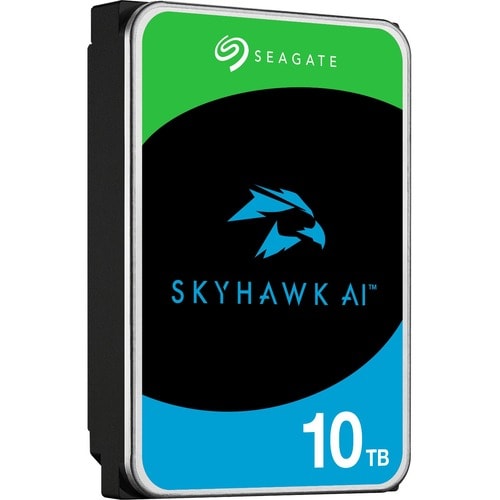 Seagate SkyHawk AI ST10000VE001 10 TB Hard Drive - 3.5" Internal - SATA (SATA/600) - Conventional Magnetic Recording (CMR)