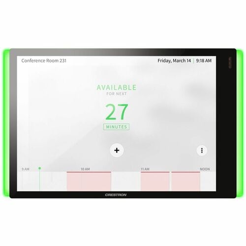 Crestron Room Scheduling Touch Screen