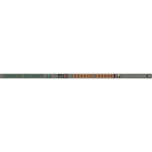 Vertiv Geist PDU - Switched - 32A| 230V AC Output| 0U Network (RJ-45)| Vertical| Rack-mountable - (20) Locking IEC C13| (4