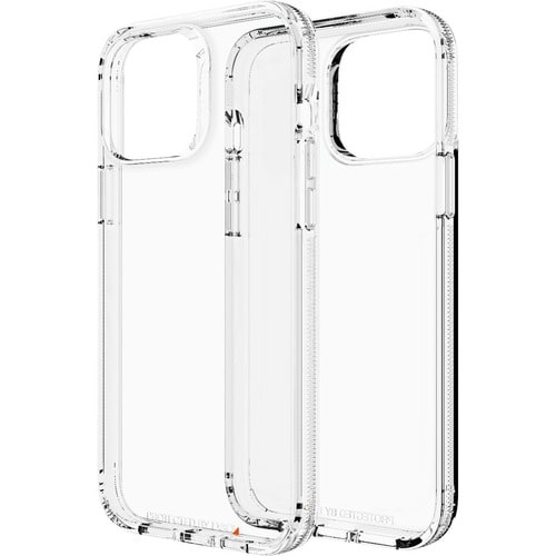 gear4 Crystal Palace Case for Apple iPhone 13 Pro Max Smartphone - Clear - Soft-touch - Impact Resistant, Drop Resistant, 