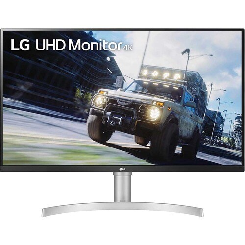 LG 32UN550-W 32 Zoll Class 4K UHD LCD-Monitor - 16:9 Format - 80 cm (31,5 Zoll) Viewable - Vertical-Alignment-Technologie 