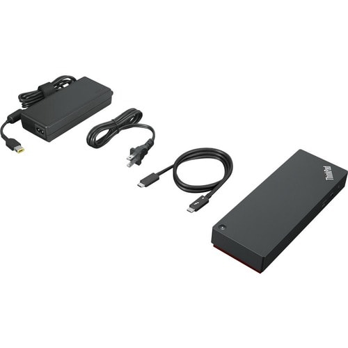 Lenovo USB-Typ C Docking Station für Notebook/Monitor - 100 W - 4K - 3840 x 2160 - 4 x USB Typ-A-Anschlüsse - USB Typ-A - 