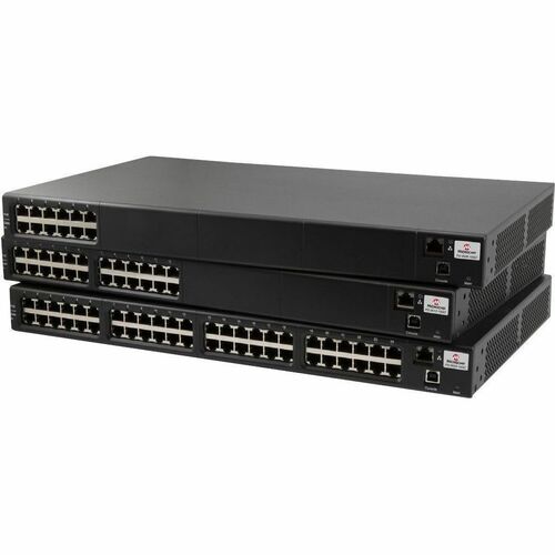 Microchip PD-9512-10GC PoE Module with power cord - 120 V AC, 230 V AC Input - 12 x Gigabit Ethernet Input Port(s) - 12 x 