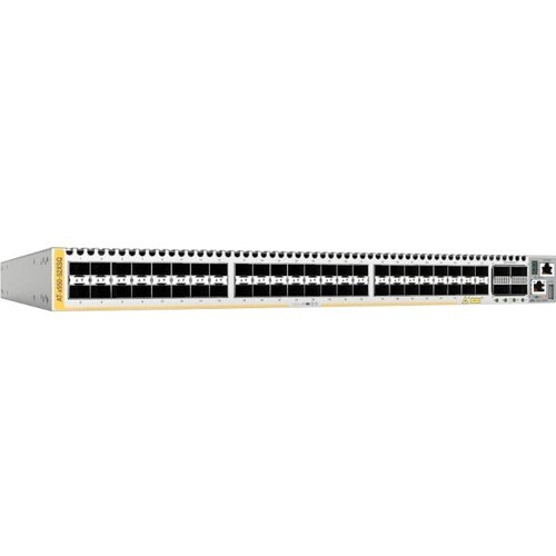 Allied Telesis x950 x950-52XSQ Manageable Layer 3 Switch - 10 Gigabit Ethernet, 100 Gigabit Ethernet - 10GBase-X, 100GBase