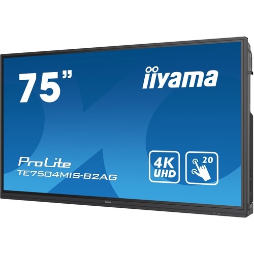iiyama ProLite TE7504MIS-B2AG 190,5 cm (75 Zoll) LCD-Touchscreen-Monitor - 16:9 Format - 8 ms GTG Reaktionszeit - 1905 mm 