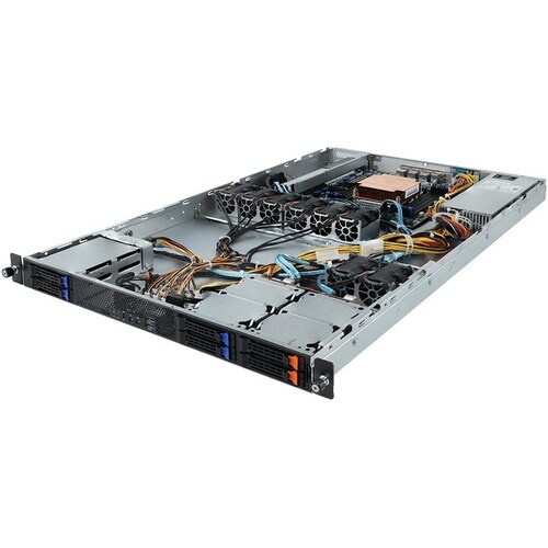 Gigabyte R161-R13 Barebone System - 1U Rack-mountable - Socket R4 LGA-2066 - 1 x Processor Support - Intel X299 Express Ch