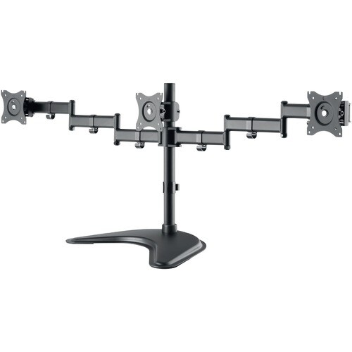 HAGOR Tischhalterung für Monitor - Schwarz - Höhenverstellbar - 3 Unterstützte(r) Display(s)Bildschirmgröße: 38,1 cm bis 6