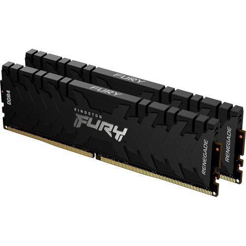 Kingston FURY Renegade RAM Module - 32 GB (2 x 16GB) - DDR4-3000/PC4-24000 DDR4 SDRAM - 3000 MHz Dual-rank Memory - CL15 -