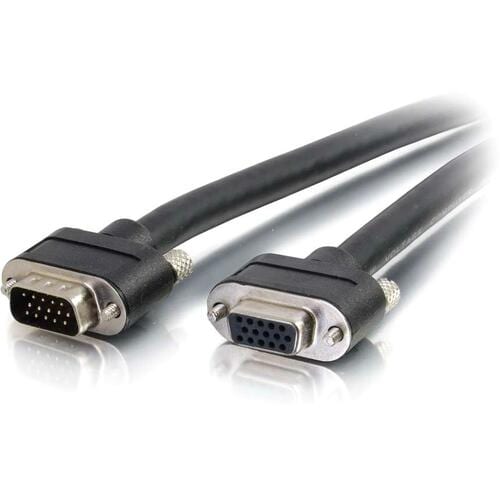 C2G 50ft Select VGA Video Extension Cable M/F - 50 ft VGA Video Cable for Video Device - First End: 1 x 15-pin HD-15 - Mal
