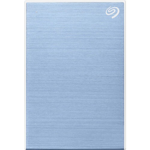 Seagate One Touch STKY2000402 2 TB Portable Hard Drive - External - Light Blue - Notebook Device Supported - USB 3.0