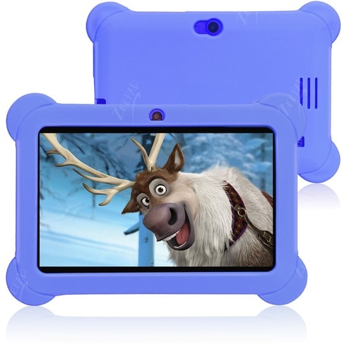 Zeepad Kids Tablet - Blue - 16 GB - 1 GB - ARM Cortex A7 Quad-core (4 Core) 1.60 GHz - Android 4.4 KitKat - 1024 x 600 - W
