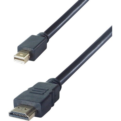 Group Gear 2 m HDMI/Mini DisplayPort A/V Cable for PC, Audio/Video Device - 1 - First End: 1 x 20-pin Mini DisplayPort Dig