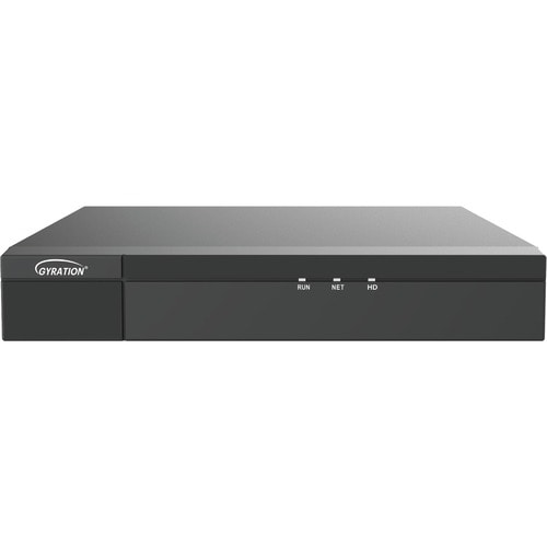 Gyration 4-Channel Network Video Recorder With PoE - Network Video Recorder - HDMI - 4K Recording