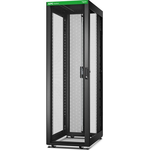 Schneider Electric Easy Rack ER6200 42U Floor Standing Enclosed Cabinet Rack Cabinet - 482.60 mm Rack Width x 838.20 mm Ra