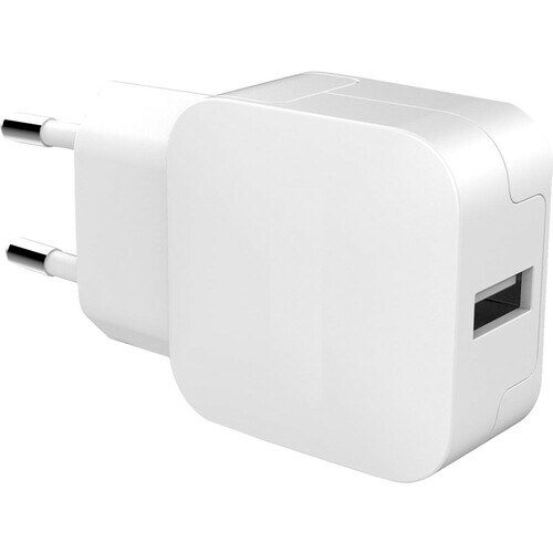 Bigben AC Adapter - 1 Pack - USB - For Mobile Device - 2.40 A Output - White