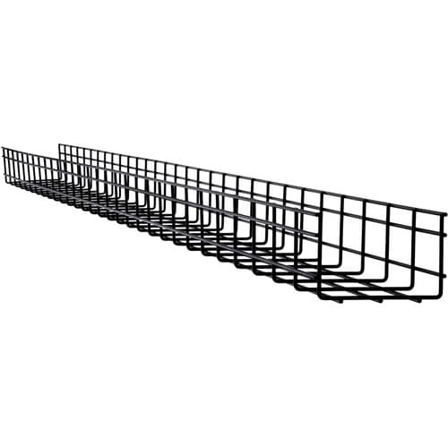 Eaton Tripp Lite Series Wire Mesh Cable Tray - 150 x 100 x 3000 mm (6 in. x 4 in. x 10 ft.), 10 Pack - Cable Tray - Black 