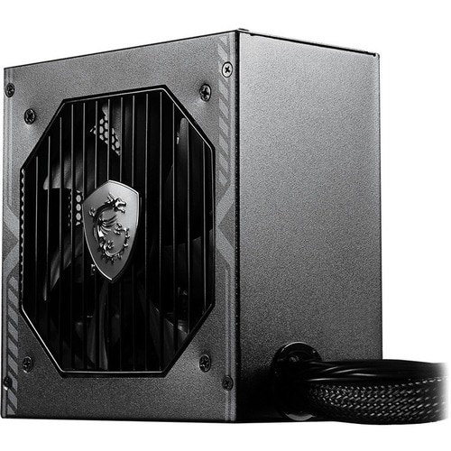 MSI 650W Power Supply - ATX - 120 V AC, 230 V AC Input - 5 V DC, 3.3 V DC Output - 650 W - 1 +12V Rails - 1 Fan(s) - 85% E