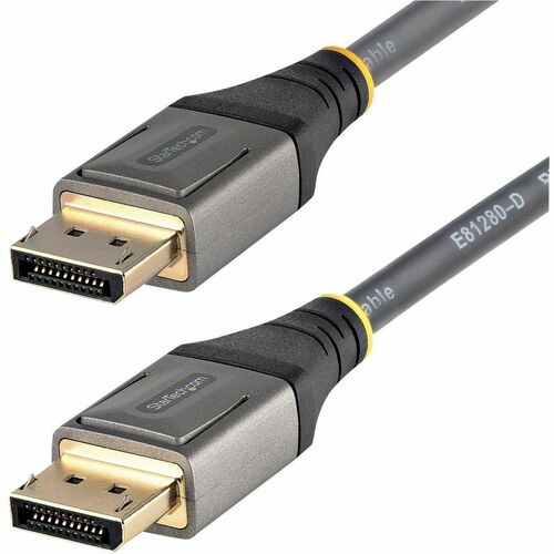 StarTech.com 6ft (2m) VESA Certified DisplayPort 1.4 Cable, 8K 60Hz HDR10, UHD 4K 120Hz Video, DP to DP Monitor Cord, DP 1