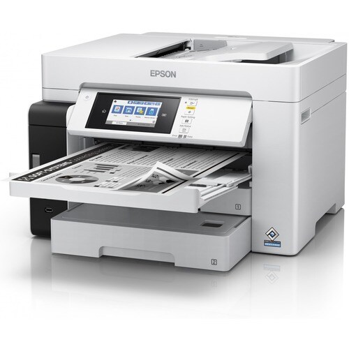 Epson M15180 Wireless EcoTank Inkjet Multifunction Printer - Monochrome - Copier/Printer/Scanner - 25 ppm Mono Print - 480