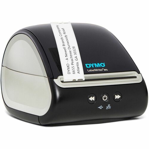 Dymo LabelWriter 5XL Warehouse Direct Thermal Printer - Monochrome - Desktop - Label Print - USB - Black - 300 dpi - For P