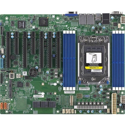 Supermicro H12SSL-I 服务器主板 - AMD 芯片组 - SP3插座 - ATX - EPYC Processor Supported - 2 TB DDR4 SDRAM 最大内存 - DIMM, RDIMM - 8 x 内存
