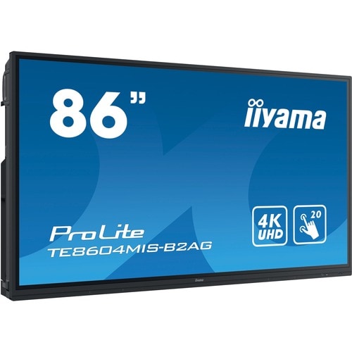 iiyama ProLite TE8604MIS-B2AG 218,4 cm (86 Zoll) 4K UHD LCD Collaboration Display - Intel Cortex A73 - 4 GB - Infrarot (Ir