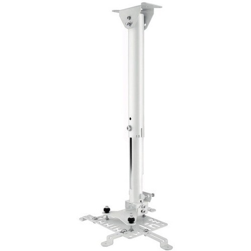HAGOR Deckenhalterung für Projektor - Weiß - Höhenverstellbar - max. 25 kg Traglast