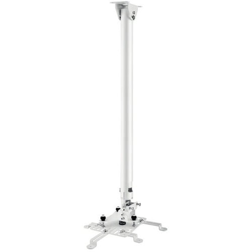 HAGOR Deckenhalterung für Projektor - Weiß - Höhenverstellbar - max. 25 kg Traglast