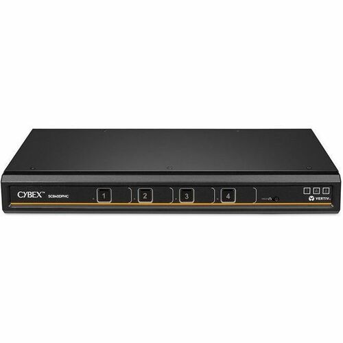 Vertiv AVOCENT Cybex 800 SC840 Digital e analógico KVM Switchbox - Compatível com TAA - 4 Computador(es) - 1 Utilizador(es