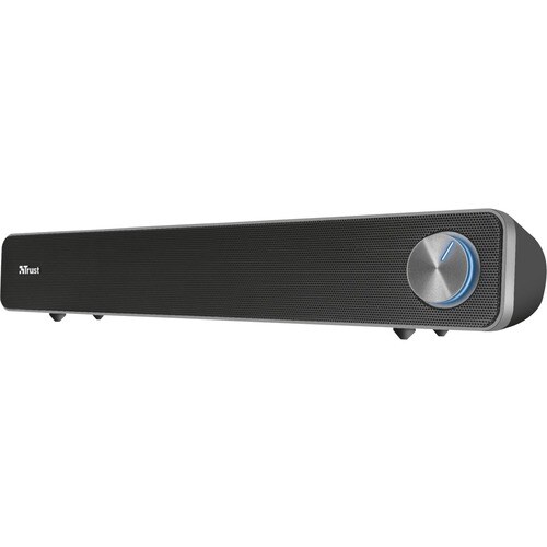 Trust Arys Soundbar-Lautsprecher - 6 W RMS - Schwarz - 100 Hz bis 20 kHz Frequenzgang - USB - 1