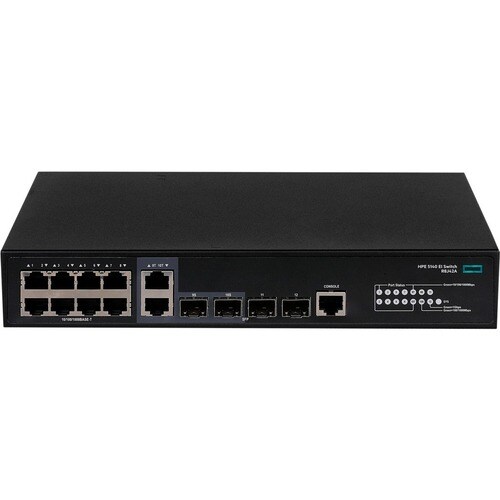 HPE FlexNetwork 5140 EI 10 Anschlüsse Verwaltbar Layer 3 Switch - Gigabit-Ethernet, 10 Gigabit Ethernet - 10/100/1000Base-