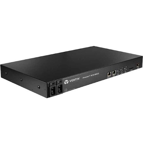 8-Port ACS8000 Console System with dual AC Power Supply - 8 x RJ45 Serial Ports, , Dual AC Power Supply, Dual Gigabit Ethe
